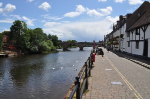 The River Severn in Bewdley 